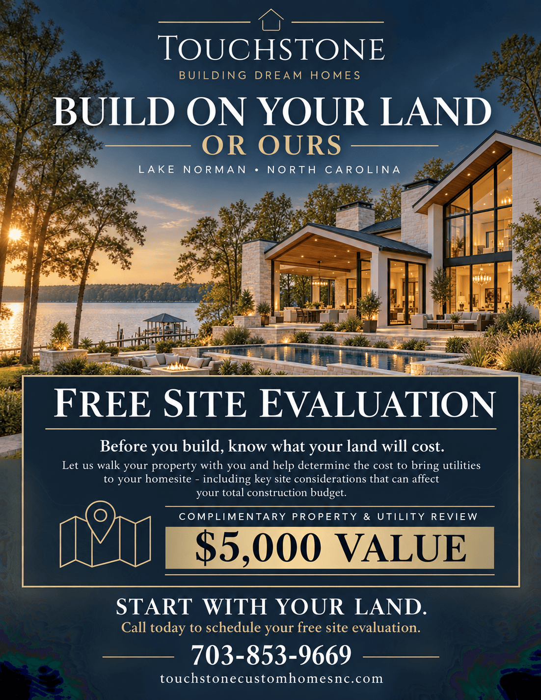 Free Site Eval Flyer Touchstone Custom Homes Free Site Eval Flyer Touchstone Custom Homes